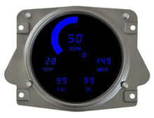 Load image into Gallery viewer, Intellitronix Blue LED Digital Gauge Cluster Panel For 1966-1977 Ford Broncos