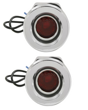Load image into Gallery viewer, Trim Parts Rear Flat Red Side Marker Light Set 1968 Roadrunner Satellite Coronet