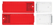 Load image into Gallery viewer, OER Reproduction Tail Light and Backup Lens Set 1968-1969 Chevy II Nova Models