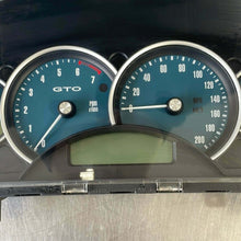 Load image into Gallery viewer, Used GM 92174645 Barbados Blue Instrument Gauge Cluster 2004 GTO 95K Miles