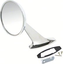 Load image into Gallery viewer, OER Right Hand Outer Door Mirror With Bowtie 1965-1966 Impala Bel Air Biscayne