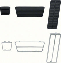 Load image into Gallery viewer, Pedal Pad Kit Auto Transmission with Drum Brakes 1969-1981 Camaro and Firebird