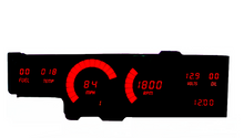 Load image into Gallery viewer, Intellitronix Red LED Digital Gauge Cluster 1978-1988 Oldsmobile Cutlass
