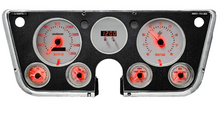 Load image into Gallery viewer, Intellitronix Analog Red LED Gauge Cluster Panel For 1967-1972 Chevy Trucks