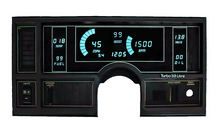 Load image into Gallery viewer, Intellitronix Teal LED Digital Dash Gauge Cluster 1984-1987 Buick Regal GNX GN