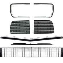 Load image into Gallery viewer, OER RS Grill Kit with Silver Trim W/O Headlamp Bezels 1967-1968 Chevy Camaro