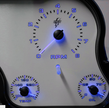 Load image into Gallery viewer, Intellitronix Analog Blue LED Gauge Cluster Panel For 1967-1972 Chevy Trucks
