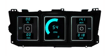 Load image into Gallery viewer, Intellitronix Teal LED Digital Gauge Cluster 1973-1979 Ford Truck Models