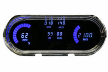 Load image into Gallery viewer, Intellitronix Blue LED Digital Gauge Cluster 1962-1965 Chevy II Nova Models