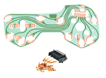 Load image into Gallery viewer, Instrument Cluster Printed Circuit Board 1967-1968 Camaro & Firebird Made in USA
