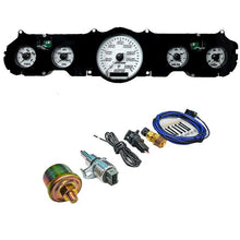 Load image into Gallery viewer, Intellitronix Blue LED Analog Replacement Gauge Cluster For 1964-1966 Mustang