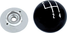Load image into Gallery viewer, OER Black 4 Speed Shift Knob W/ 5/16"-18 SAE Thread Camaro Nova Firebird GTO