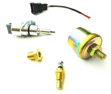 Load image into Gallery viewer, Intellitronix Teal LED Digital Gauge Cluster Panel 1967-1968 Ford Mustang