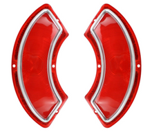 Load image into Gallery viewer, Trim Parts Reproduction Tail Light Lens Set For 1962 Pontiac Catalina Models