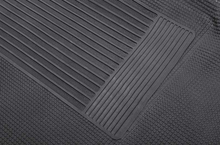 Load image into Gallery viewer, OER Black Rubber Floor Mat With Large Hump For 1967-1972 Chevy and GMC Trucks