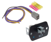 Load image into Gallery viewer, OER Blower Motor Resistor and Pigtail With A/C 1968 Firebird Nova 1967 Camaro