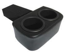 Load image into Gallery viewer, Black Ashtray Plug and Chug Drink Cup Holder 1973-1987 Chevy & GMC Pickup Trucks