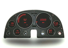 Load image into Gallery viewer, Intellitronix Red LED Digital Gauge Cluster 1963-1967 Chevy Corvette Models