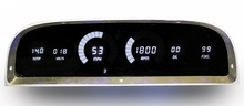 Load image into Gallery viewer, Intellitronix White LED Digital Gauge Cluster Panel 1960-1963 Chevy Trucks