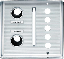 Load image into Gallery viewer, OER Dash Wiper/Light/Gear Shift Switch Bezel 1964 Barracuda and Valiant Models