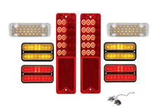 Load image into Gallery viewer, United Pacific Sequential Tail Light/Marker Light Set For 1971-1972 Chevy Trucks