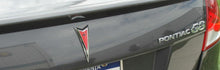 Load image into Gallery viewer, Chrome Front and Rear Arrowhead Emblem Kit With Black Star 2008-2009 Pontiac G8