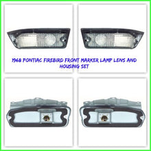 Load image into Gallery viewer, OER Front Park Lamp and Housing Set with Gaskets For 1968 Pontiac Firebird