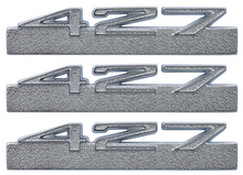 Load image into Gallery viewer, OER Set of 3 Yenko 427 Fender and Rear Panel Emblem Set For 1969 Camaro Models
