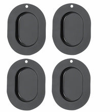 Load image into Gallery viewer, OER 4PC Metal Trunk Floor Pan Drain Plug Plate Set Firebird Camaro GTO Chevelle