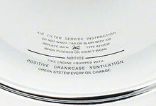 Load image into Gallery viewer, OER Open Element Air Cleaner with Curved Imprint 1966-1969 Camaro Nova Chevelle