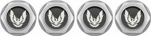 Load image into Gallery viewer, OER Wheel Center Cap Set Silver w/ Late Silver Bird Logo 1982-1992 Firebird