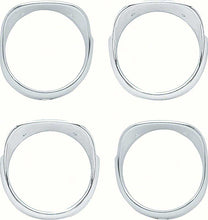 Load image into Gallery viewer, OER K512 1965 Chevrolet Impala Bel Air Biscayn Headlamp 4 Piece Bezel Set