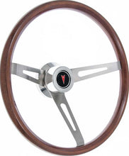 Load image into Gallery viewer, 1969-1992 Pontiac Steering Wheel Kit Light Wood Polished Hub High Firebird GTO