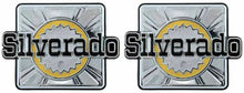 Load image into Gallery viewer, OER Silverado Quarter Panel Emblem Set 1981-1988 Chevy K5 Silverado Blazer