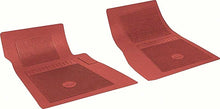 Load image into Gallery viewer, OER 2 Piece Red Front Bow Tie Floor Mat Set 1962-1978 Chevrolet Vehicles