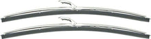Load image into Gallery viewer, OER Stainless Steel Blade W/ Rubber Insert Set Chevy Cars and Trucks