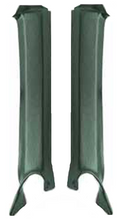 Load image into Gallery viewer, OER Dark Green Urethane Pillar Post Molding Set For 1969 Firebird Convertibles