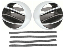Load image into Gallery viewer, OER Chrome Dash AC Vent Ball Set For Firebird Camaro Impala Chevy and GMC Truck