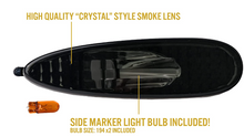 Load image into Gallery viewer, Smoke Lens With Amber Bulbs Side Marker Light Set 2004-2006 Pontiac GTO Models