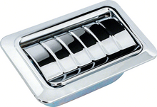 Load image into Gallery viewer, OER Chrome Ribbed Lid Rear Ashtray Assembly For 1967-1976 Camaro Firebird Impala