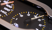 Load image into Gallery viewer, Universal 6 Gauge Analog Cluster Panel With Color Changing Needle Custom Hotrod