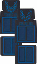 Load image into Gallery viewer, OER 4 PC Blue/Black Carpet Floor Mat Set 1967-2002 Pontiac Firebird & Trans AM