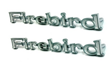 Load image into Gallery viewer, Diecast Front Fender Emblem Set For 1969 Pontiac Firebird Made in the USA