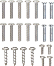 Load image into Gallery viewer, 20 Piece Exterior Screw Set For 1955 Chevy Bel Air 150 and 210 Models