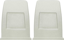 Load image into Gallery viewer, OER White Bucket Seat Back Panel Set 1971-1978 Firebird/Camaro & 1977-1979 Nova