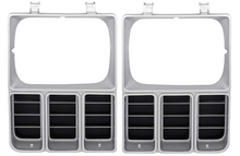 Load image into Gallery viewer, OER Headlamp Bezel Set 1981-1982 Chevy Pickup Trucks and Suburbans