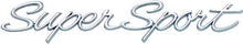 Load image into Gallery viewer, OER Chrome "Super Sport" Front Fender Emblem 1965-1966 Chevrolet Impala