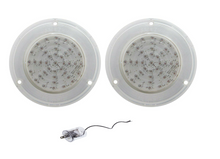 Load image into Gallery viewer, United Pacific Clear LED Tail Light Set 1958-1959 Chevrolet Fleetside Trucks