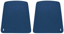 Load image into Gallery viewer, OER Dark Blue Bucket Seat Back Panel Set 1967-1970 Pontiac Firebird/Chevy Camaro