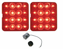 Load image into Gallery viewer, United Pacific 16 LED Tail Light Set 1951-1952 Chevy Bel Air & Styleline Models
